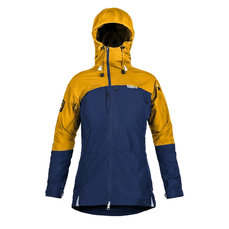 Paramo Womens Ventura Windproof Jacket Midnight / Gold