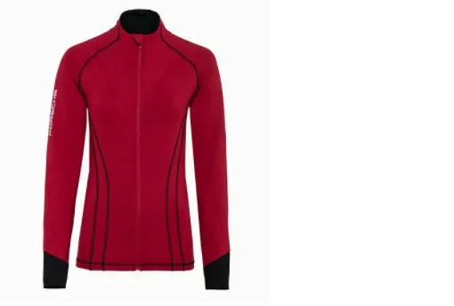 Porsche  Women's Red Lightweight Fitness Jacket- Sport