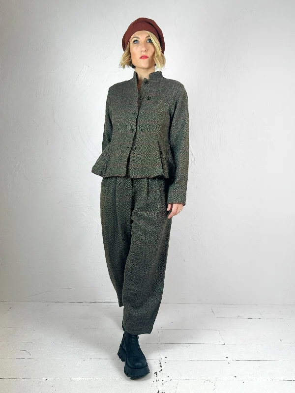 Tilly Herringbone Wool Jacket