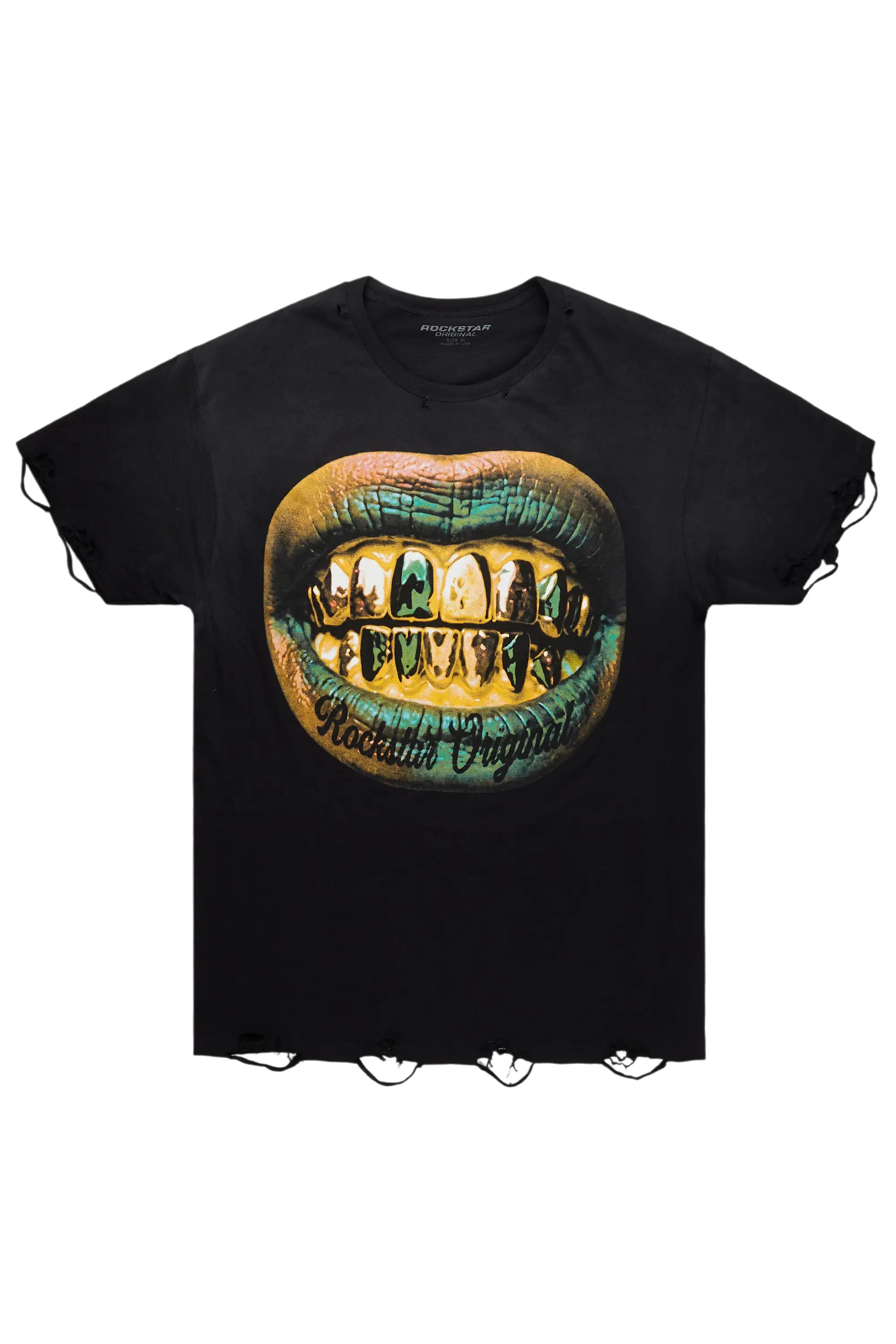 Gonen Black Oversized Graphic T-Shirt